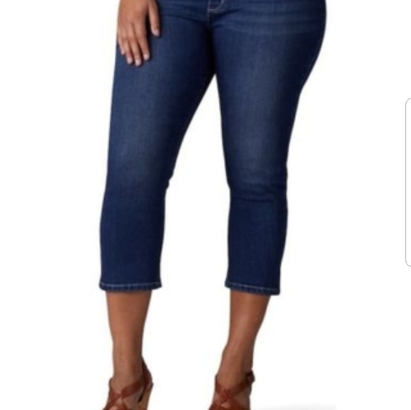 d jeans plus size capris